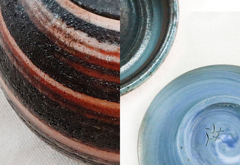 林映汝 沙漠風暴 柴燒絞胎茶具組 林映汝 沙漠風暴 柴燒絞胎茶具組