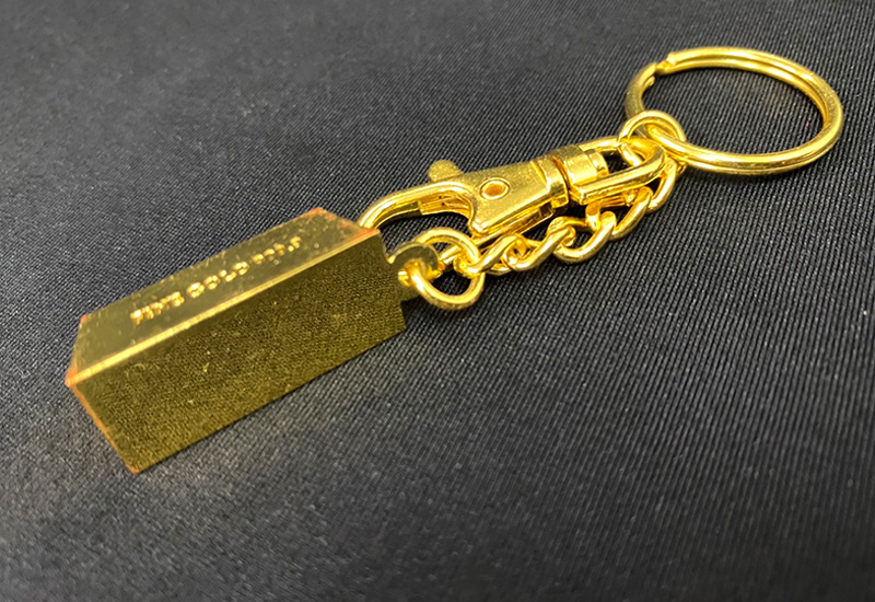 黃金系列 金磚鑰匙圈 黃金系列 金磚鑰匙圈