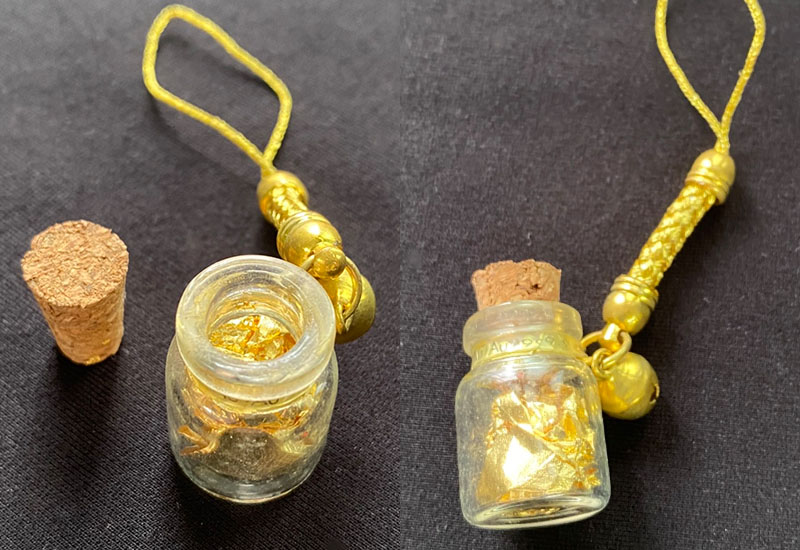 黃金系列  金箔手機吊飾 黃金系列  金箔手機吊飾