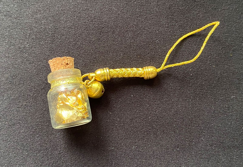 黃金系列  金箔手機吊飾 黃金系列  金箔手機吊飾