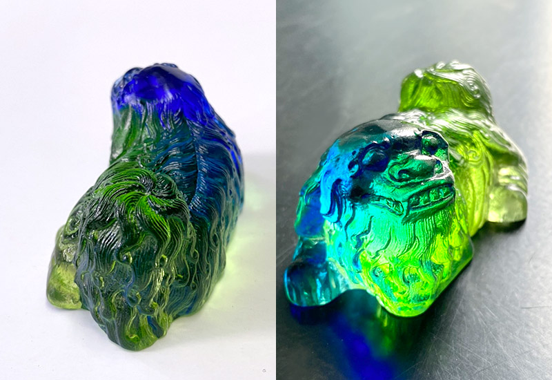 琉璃瑞獅(綠) 琉璃瑞獅(綠)