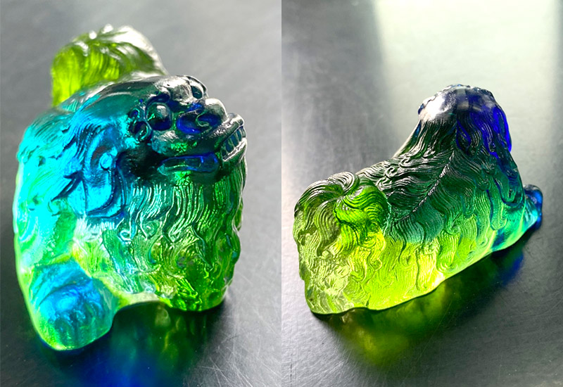 琉璃瑞獅(綠) 琉璃瑞獅(綠)