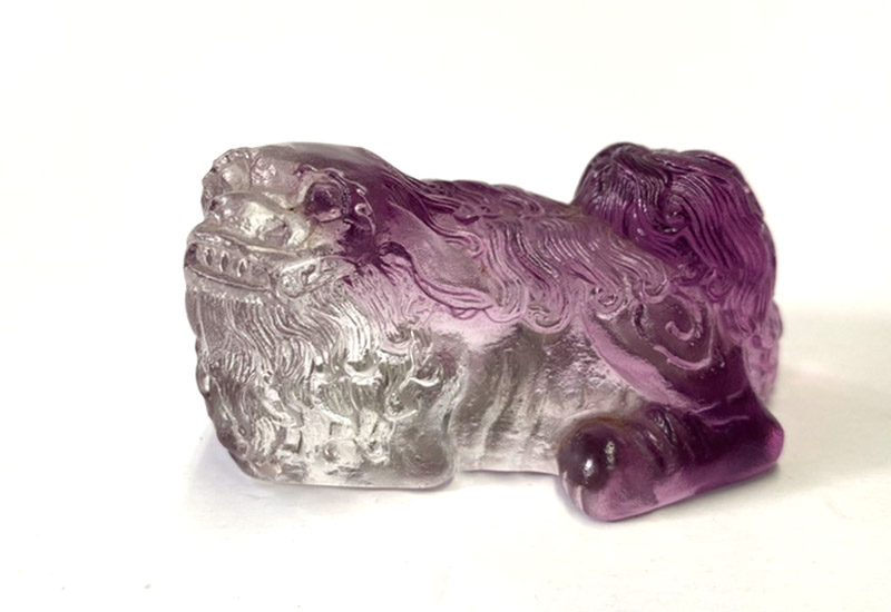 琉璃瑞獅(紫) 琉璃瑞獅(紫)
