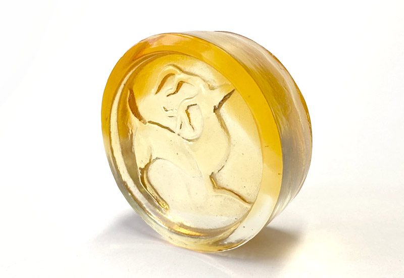 兵馬俑鹿紋瓦當琉璃 兵馬俑鹿紋瓦當琉璃