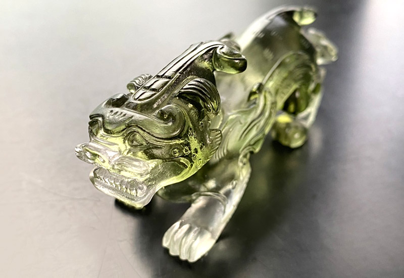 琉璃貔貅(綠/紫) 琉璃貔貅(綠/紫)