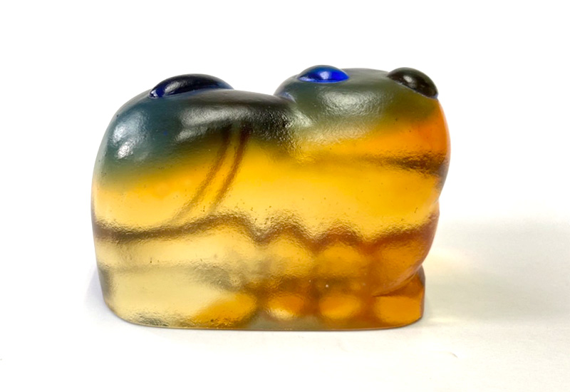 琉璃墨玉貓(藍黃/黑) 琉璃墨玉貓(藍黃/黑)