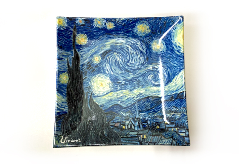 西洋名畫 3D方盤-星夜 西洋名畫 3D方盤-星夜