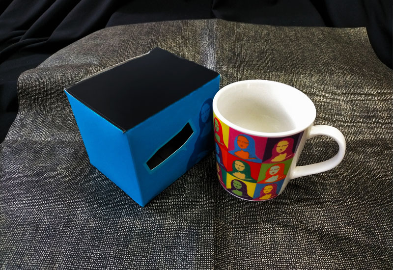 西洋名畫 3D大馬克杯-蒙娜麗莎 西洋名畫 3D大馬克杯-蒙娜麗莎