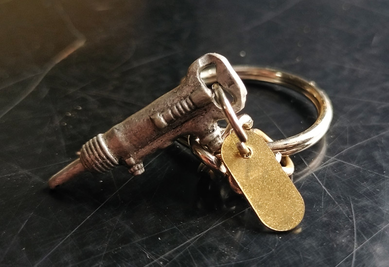 礦工器物鎖圈-電鑽 礦工器物鎖圈-電鑽