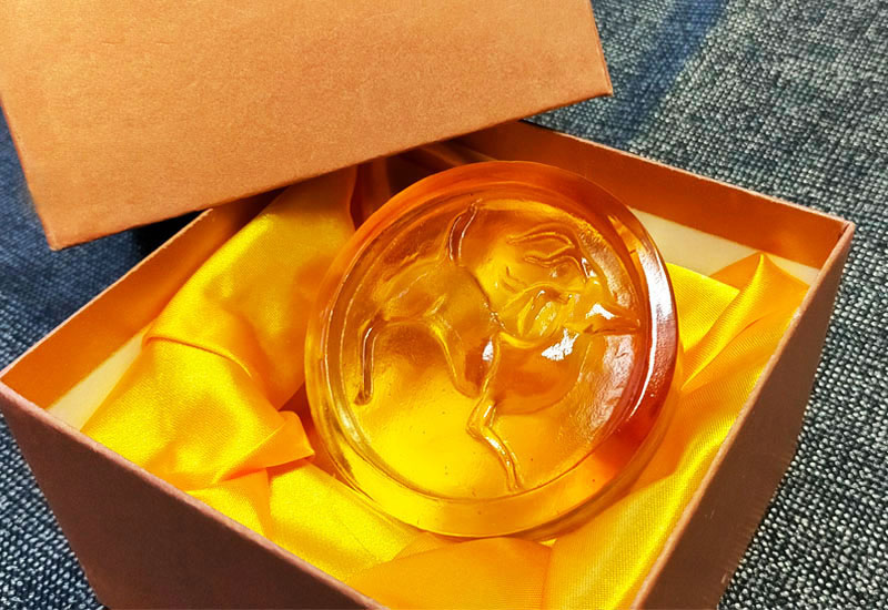 兵馬俑鹿紋瓦當琉璃 兵馬俑鹿紋瓦當琉璃