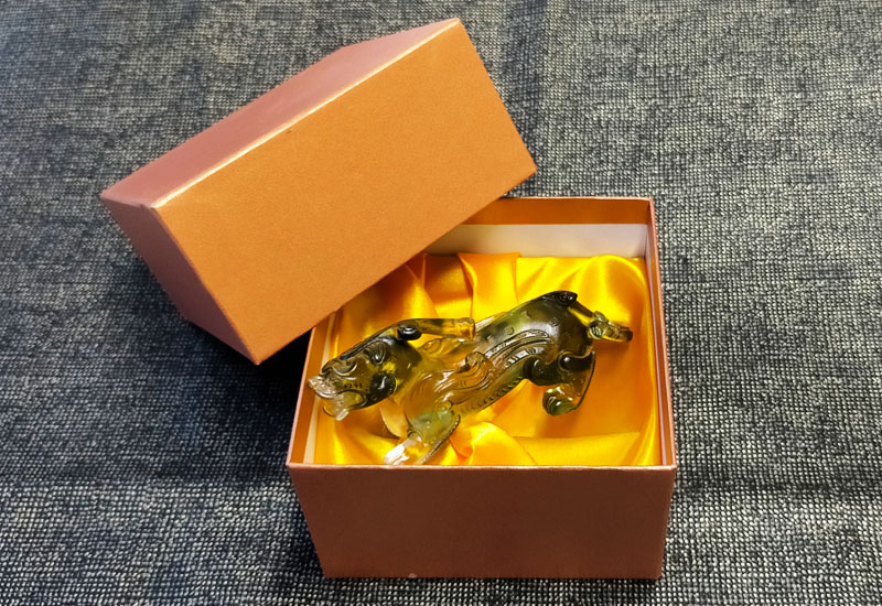 琉璃貔貅(綠/紫) 琉璃貔貅(綠/紫)