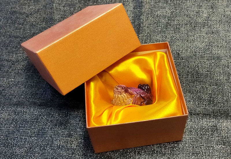 琉璃瑞獅(紫) 琉璃瑞獅(紫)