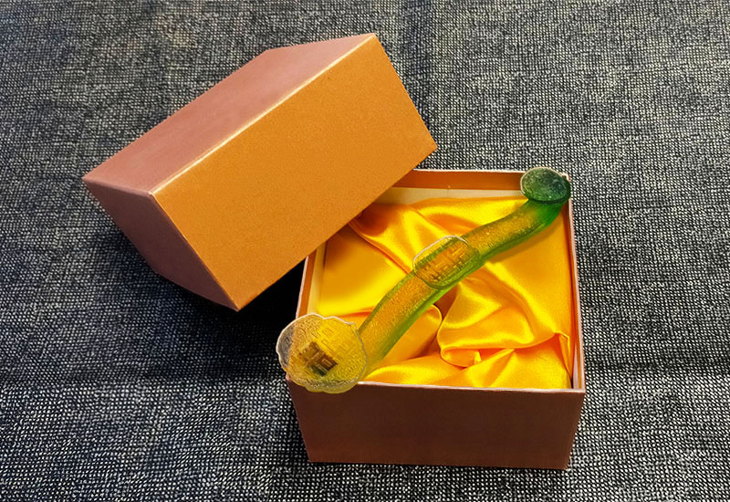 琉璃喜字如意(綠)  琉璃喜字如意(綠)