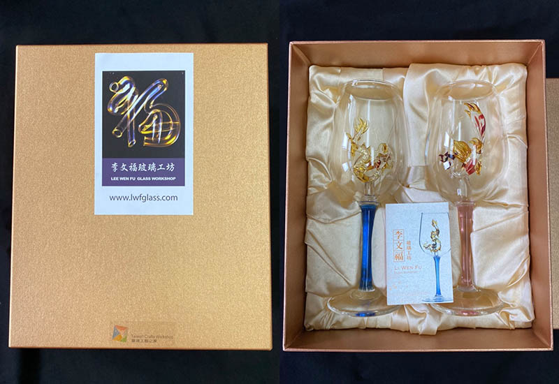 李文福 竹塹風情杯 -龍鳳對杯 李文福 竹塹風情杯 -龍鳳對杯