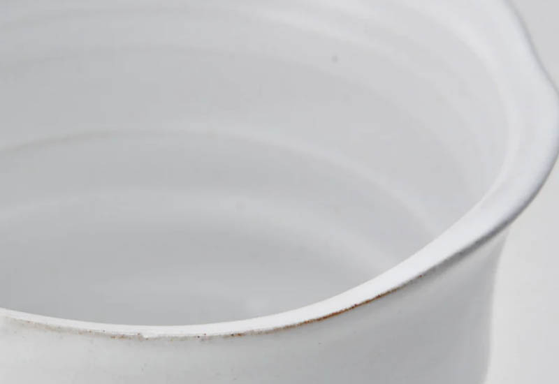 雙鴻 想。享 Thinking no.1-白釉陶杯 雙鴻 想。享 Thinking no.1-白釉陶杯