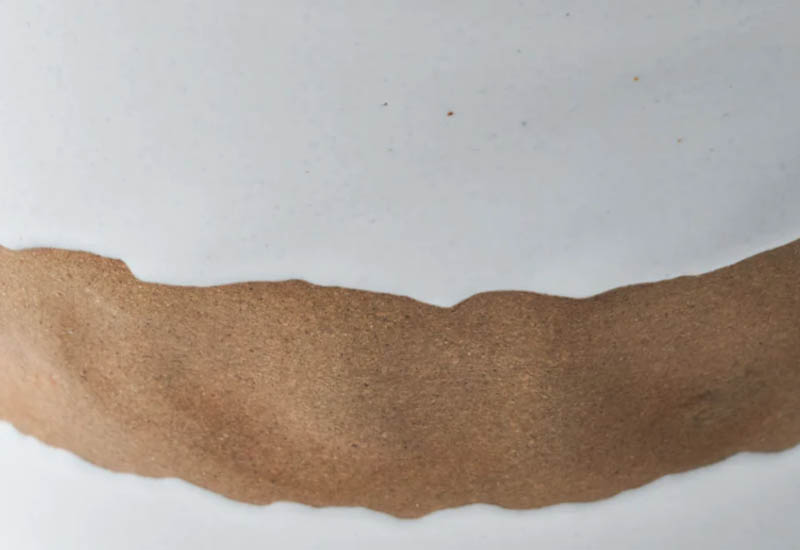 雙鴻 想。享 Thinking no.1-白釉陶杯 雙鴻 想。享 Thinking no.1-白釉陶杯