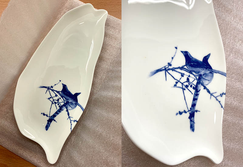 藍鵲台灣瓷盤  臺灣造型餐盤 藍鵲台灣瓷盤  臺灣造型餐盤