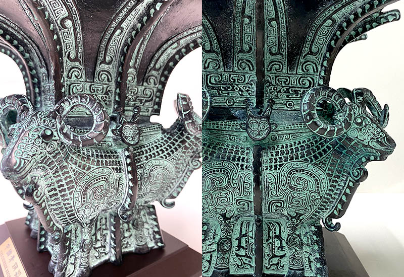 四羊方尊青銅器-小(仿) 四羊方尊青銅器-小(仿)