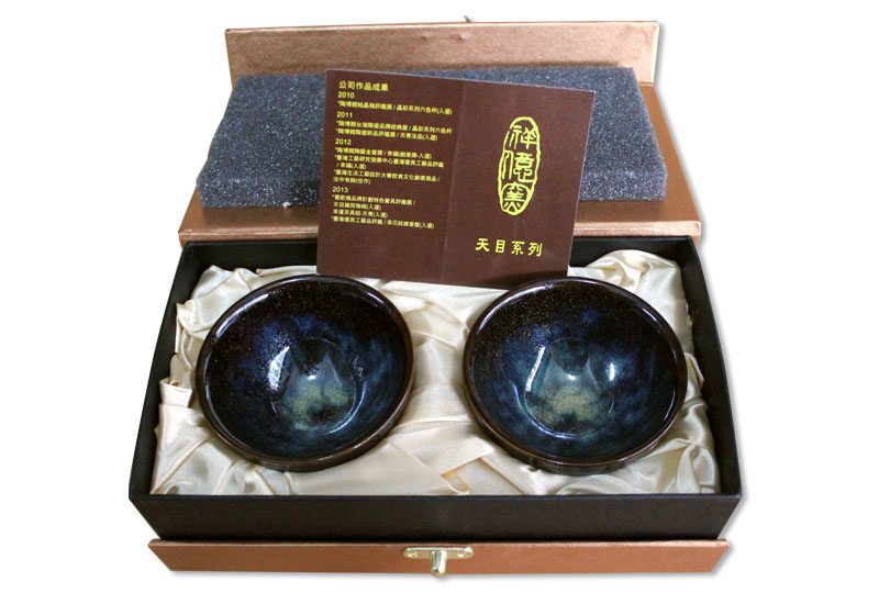 葉敏強 星曜杯-雙杯組 鶯歌燒 祥億窯 葉敏強 星曜杯-雙杯組 鶯歌燒 祥億窯