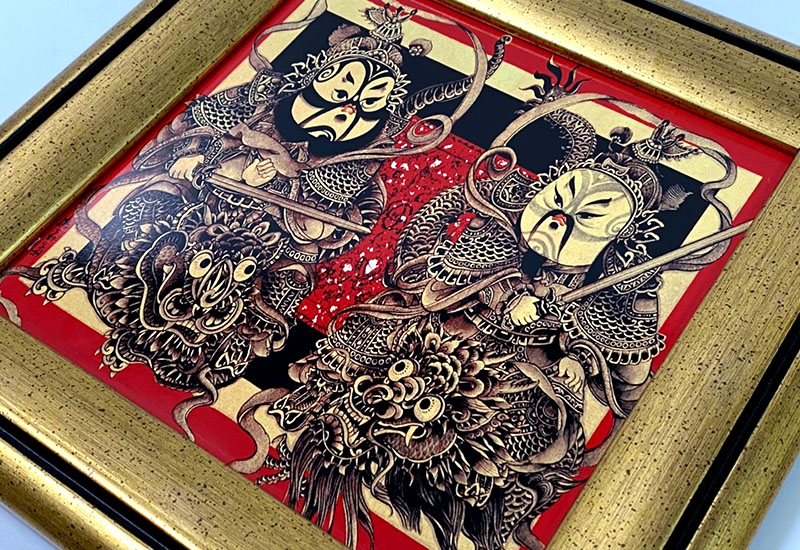 楊莉莉 門神(精裝版) 掛畫 楊莉莉 門神(精裝版) 掛畫