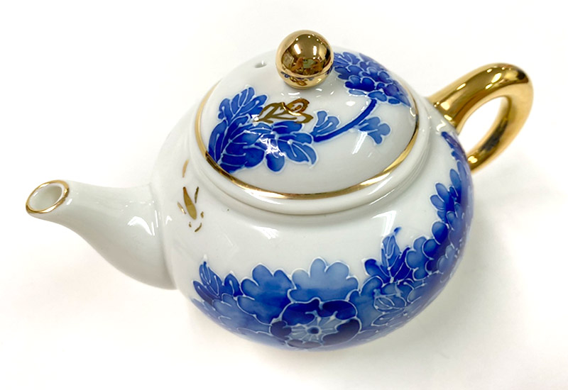 法華彩 富貴滿園青花茶壺組(1壺2杯) 台灣MIT認證 青花瓷茶具組  法華彩 富貴滿園青花茶壺組(1壺2杯) 台灣MIT認證 青花瓷茶具組