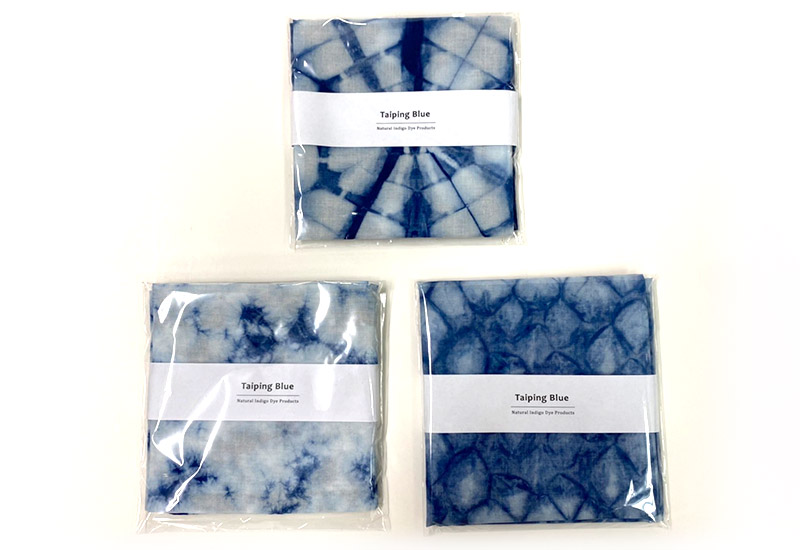 太平藍 藍染手帕(L) 藍染工藝  太平藍 藍染手帕(L) 藍染工藝