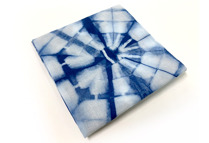 太平藍 藍染手帕(L) 藍染工藝  太平藍 藍染手帕(L) 藍染工藝