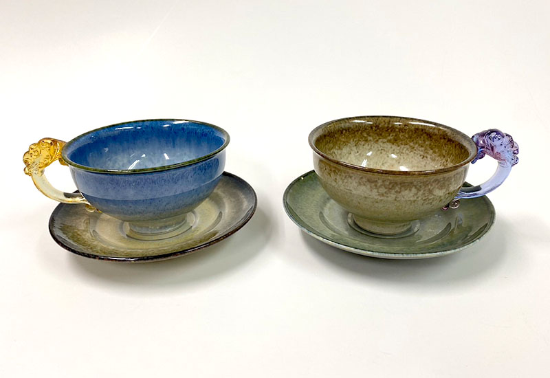 存仁堂 星辰琉璃耳對杯 台灣MIT認證  存仁堂 星辰琉璃耳對杯 台灣MIT認證