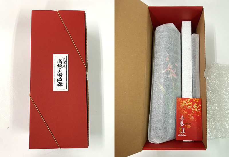 林建正 彩繪花器高-蘭  林建正 彩繪花器高-蘭