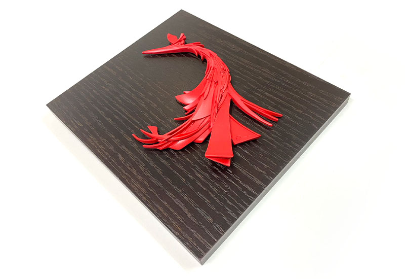 呦呦 楊英風 鳳凰來儀瓷版畫(小) 呦呦 楊英風 鳳凰來儀瓷版畫(小)