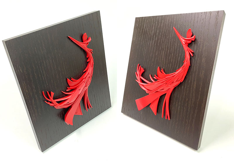 呦呦 楊英風 鳳凰來儀瓷版畫(小) 呦呦 楊英風 鳳凰來儀瓷版畫(小)