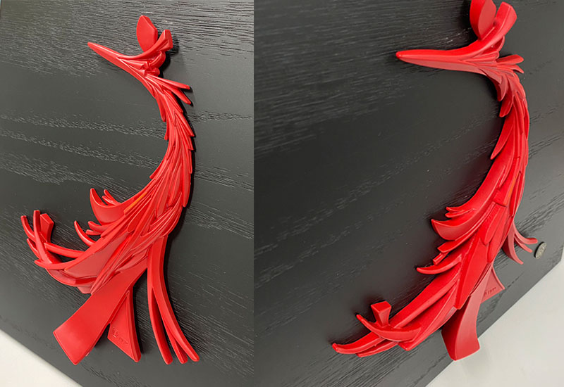 呦呦 楊英風 鳳凰來儀瓷版畫(大) 呦呦 楊英風 鳳凰來儀瓷版畫(大)