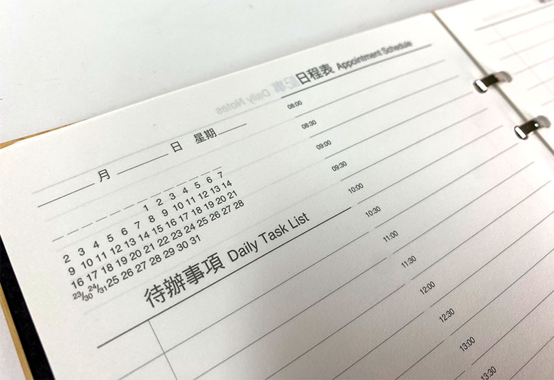 一郎木創 萬用手帳-日檜 一郎木創 萬用手帳-日檜