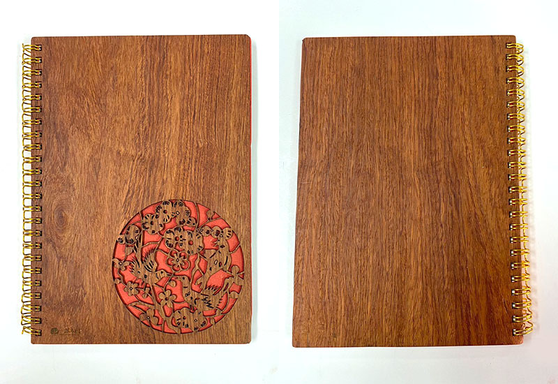 一郎木創 無垢線圈筆記本-梅 一郎木創 無垢線圈筆記本-梅