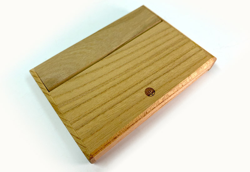 一郎木創 無垢名片盒-欅木  一郎木創 無垢名片盒-欅木