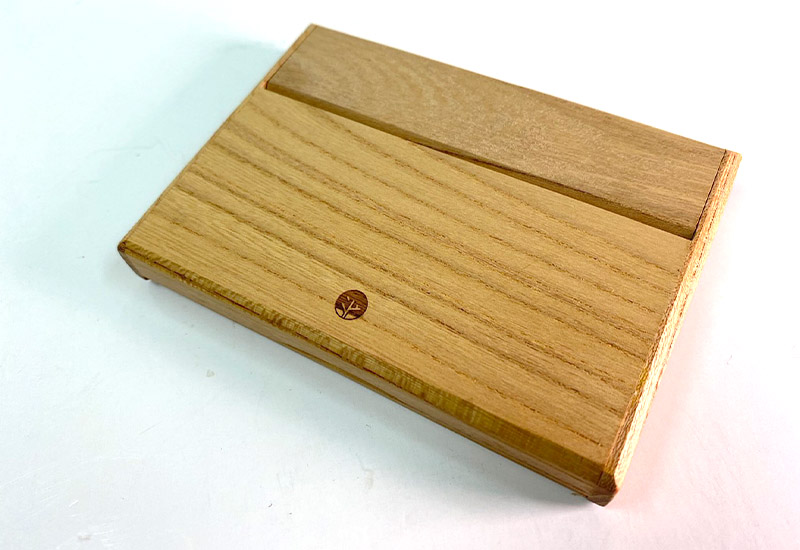一郎木創 無垢名片盒-欅木  一郎木創 無垢名片盒-欅木