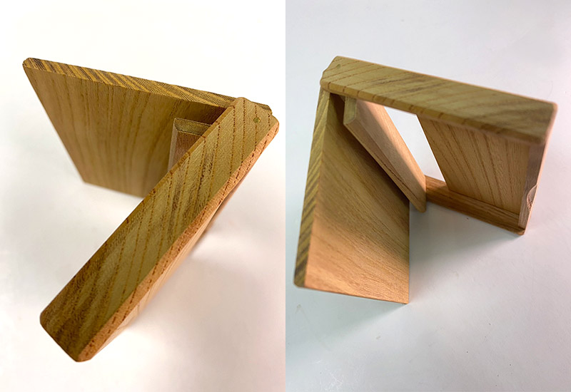 一郎木創 無垢名片盒-欅木  一郎木創 無垢名片盒-欅木