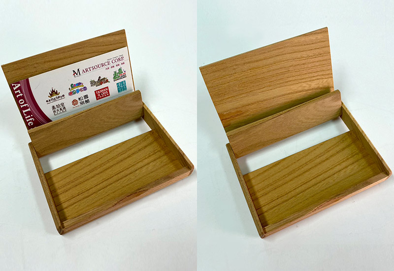 一郎木創 無垢名片盒-欅木  一郎木創 無垢名片盒-欅木