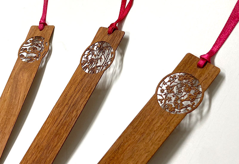 一郎木創 松、竹、梅書籤組(3款入)  一郎木創 松、竹、梅書籤組(3款入)