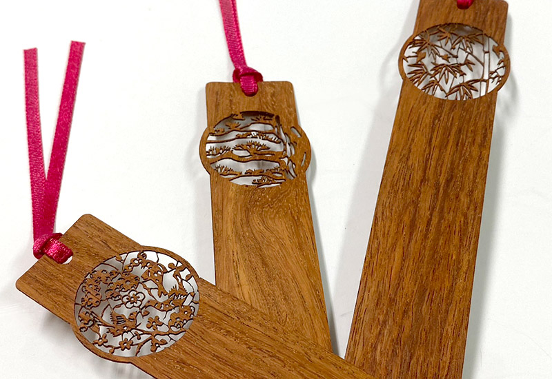 一郎木創 松、竹、梅書籤組(3款入)  一郎木創 松、竹、梅書籤組(3款入)