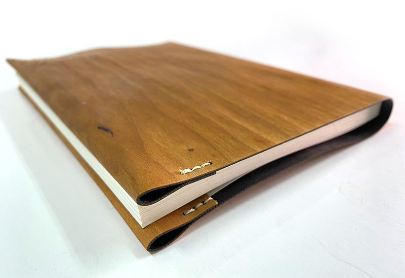 一郎木創 木革書衣-櫻桃  一郎木創 木革書衣-櫻桃