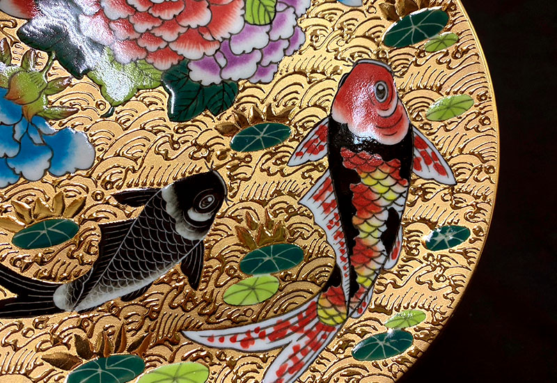 金彩有餘金盤 台灣MIT認證 鎏金盤 金彩有餘金盤 台灣MIT認證 鎏金盤