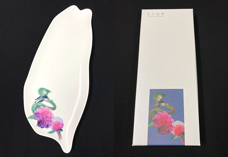 3D藍鵲台灣瓷盤 臺灣造型餐盤 3D藍鵲台灣瓷盤 臺灣造型餐盤