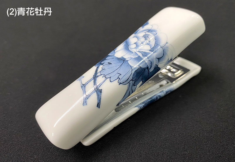 濃妝豔抹總相宜 陶瓷釘書機 台灣MIT認證 鶯歌燒 濃妝豔抹總相宜 陶瓷釘書機 台灣MIT認證 鶯歌燒