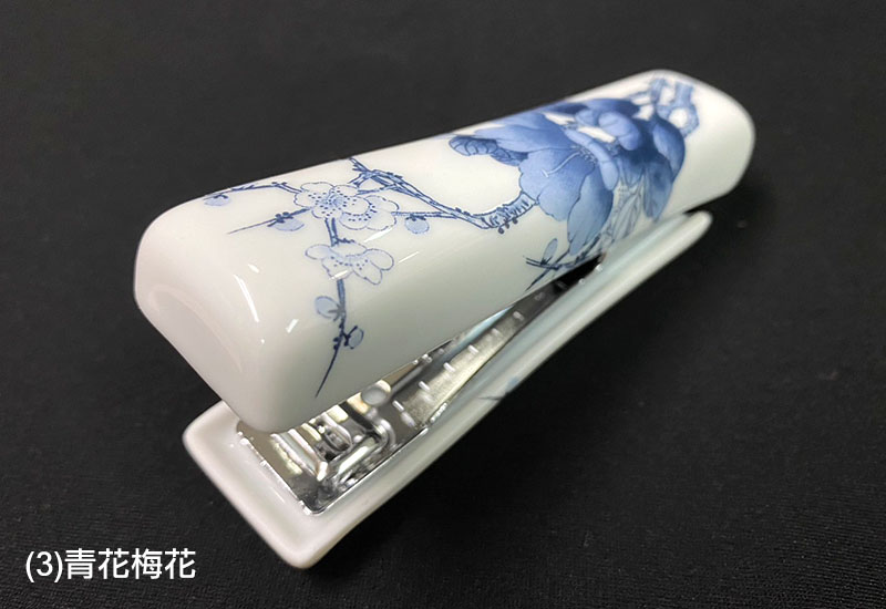 濃妝豔抹總相宜 陶瓷釘書機 台灣MIT認證 鶯歌燒 濃妝豔抹總相宜 陶瓷釘書機 台灣MIT認證 鶯歌燒