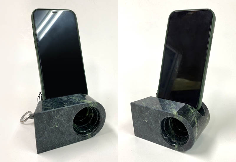 TUNE-TA 大理石單孔擴音器(蛇紋綠) TUNE-TA 大理石單孔擴音器(蛇紋綠)