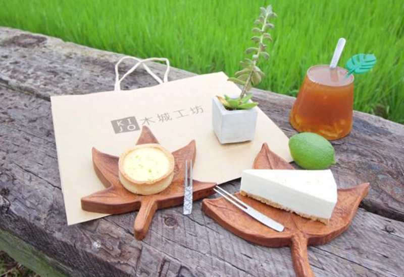 木城工坊 楓葉造型茶點盤-楓香 木城工坊 楓葉造型茶點盤-楓香