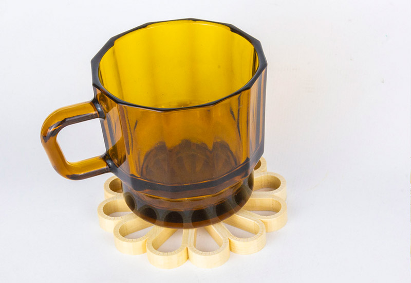 手手 菊花紋杯墊(小) 手手 菊花紋杯墊(小)