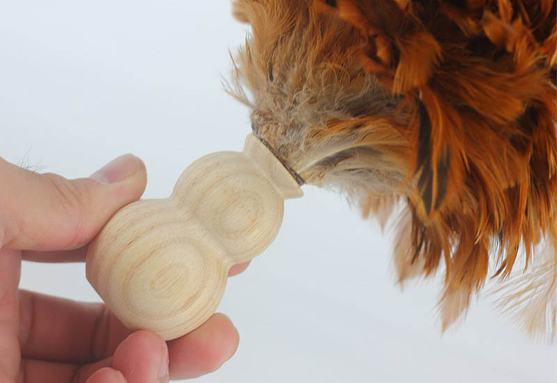 手手 葫蘆小支雞 雞毛撢子 手手 葫蘆小支雞 雞毛撢子