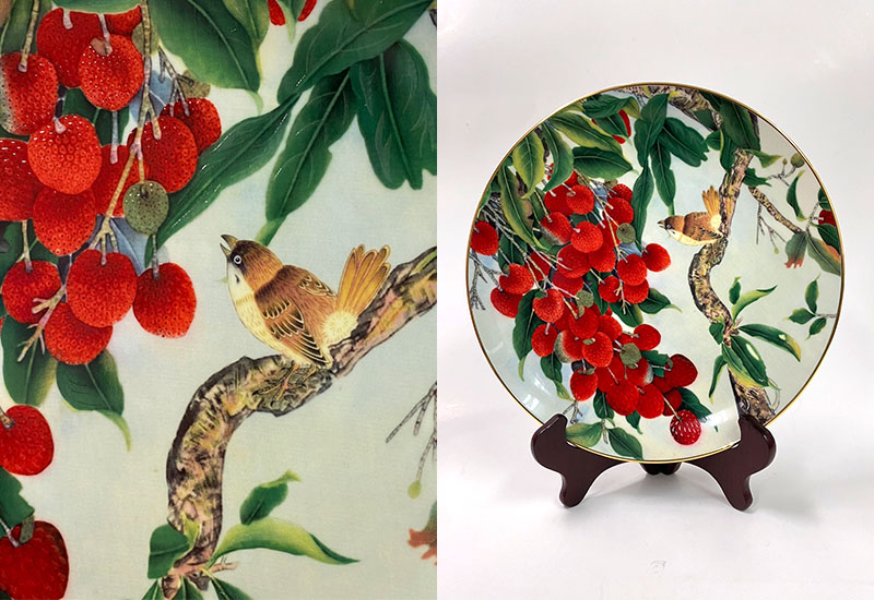 D11-3D立體大利長虹瓷盤 D11-3D立體大利長虹瓷盤